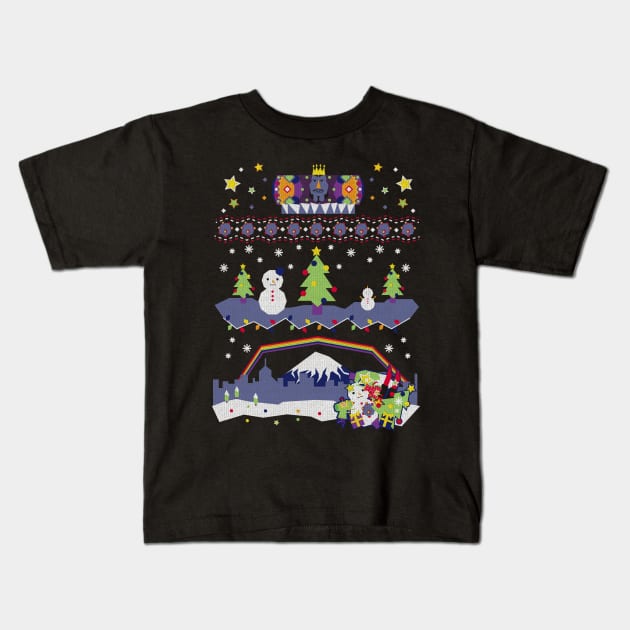 Holiday Clean Up Kids T-Shirt by kalgado